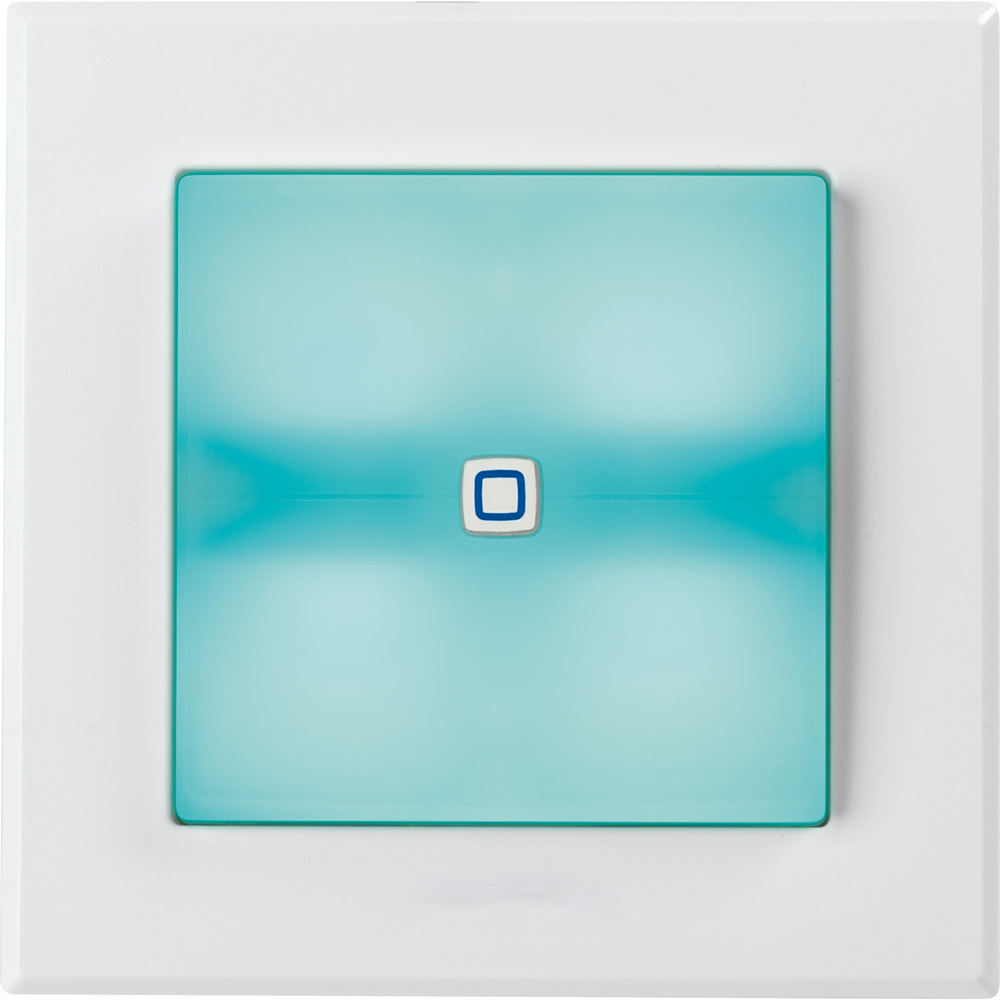 Homematic IP Smart Home Schaltaktor für Markenschalter – mit Signalleuchte, HmIP-BSL