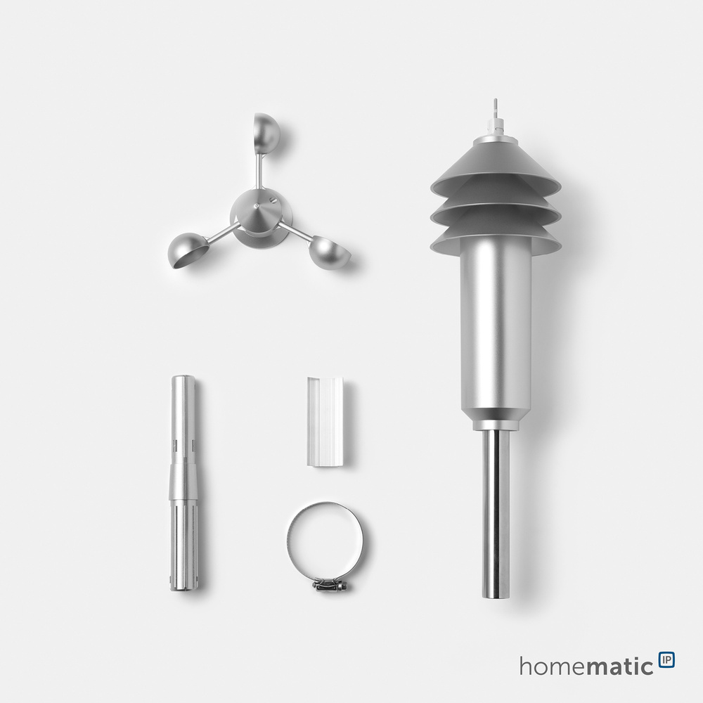 Homematic IP Smart Home Wettersensor – basic, HmIP-SWO-B