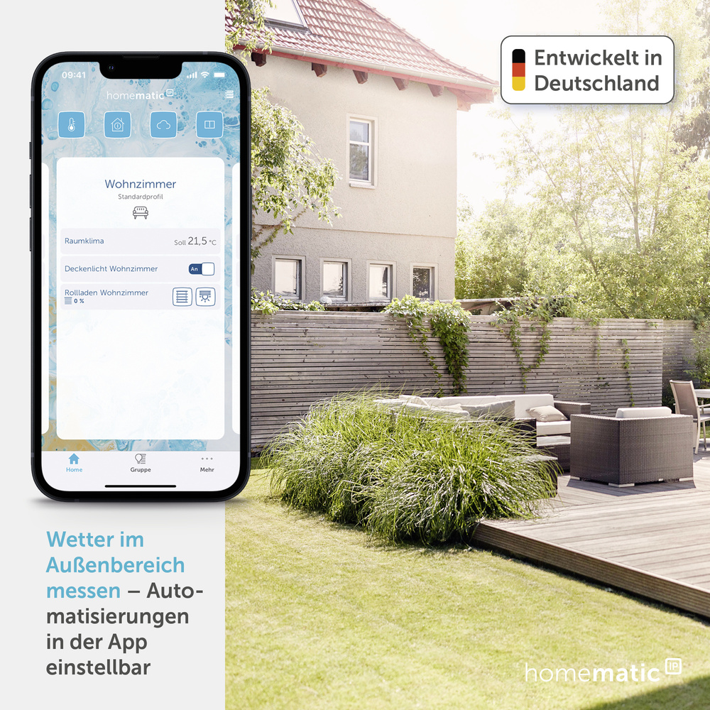 Homematic IP Smart Home Wettersensor – plus, HmIP-SWO-PL