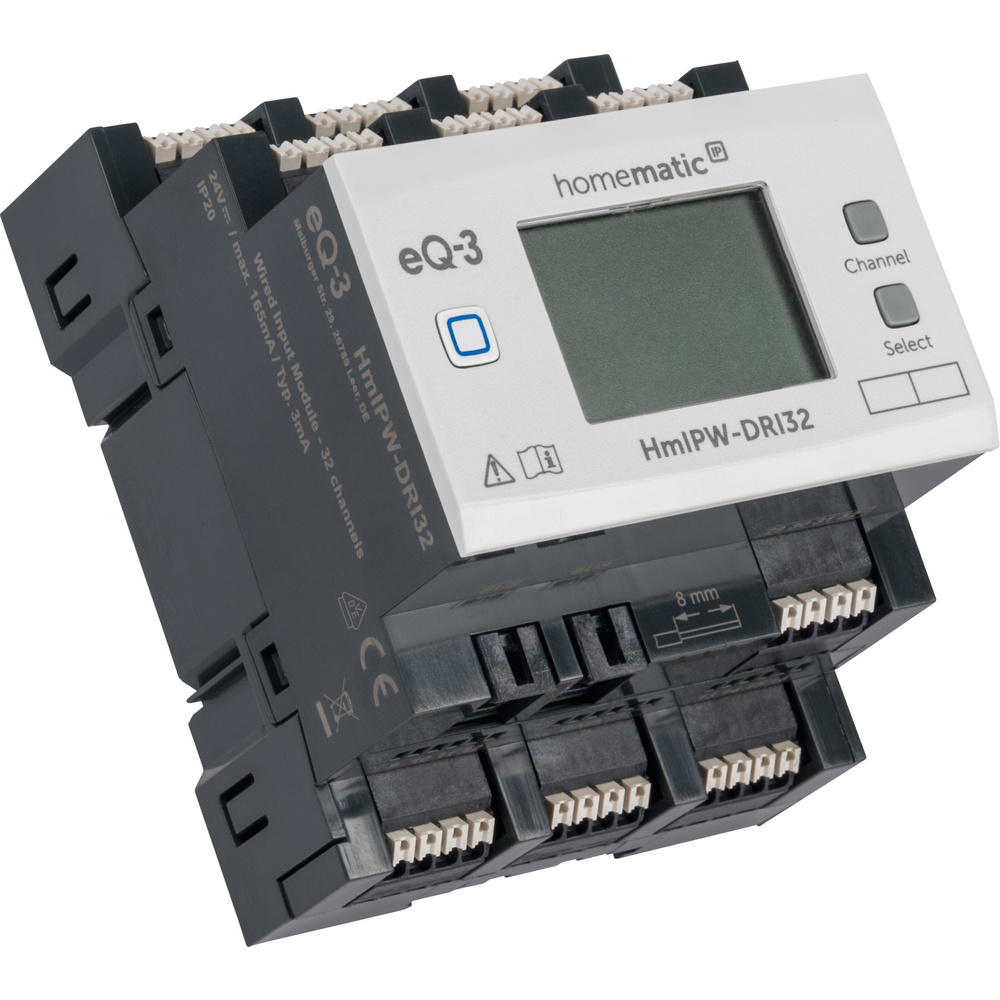 Homematic IP Wired Smart Home Eingangsmodul – 32-fach, HmIPW-DRI32