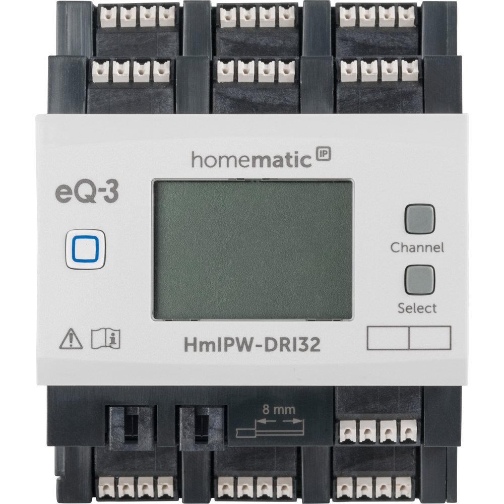 Homematic IP Wired Smart Home Eingangsmodul – 32-fach, HmIPW-DRI32