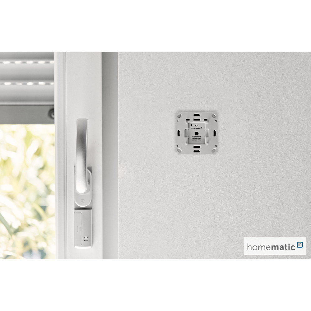 Homematic IP Smart Home 3er-Set Rollladenaktor HmIP-BROLL-2 für Markenschalter