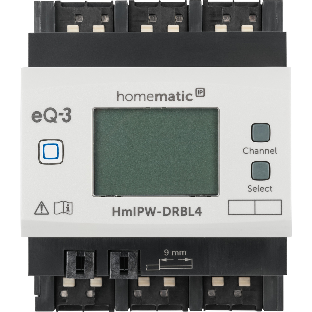 Homematic IP Wired Smart Home Jalousieaktor – 4-fach, HmIPW-DRBL4
