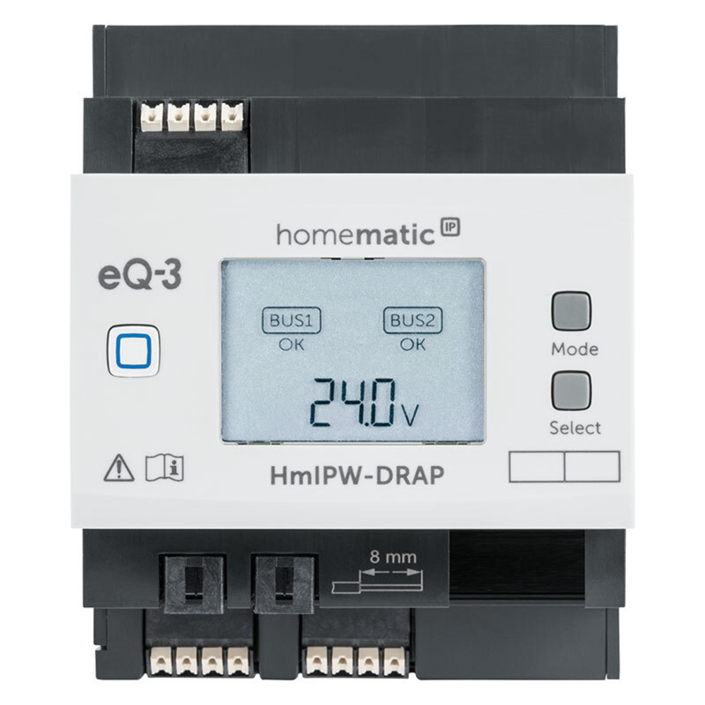Homematic IP Wired Smart Home Access Point HmIPW-DRAP, VDE zertifiziert
