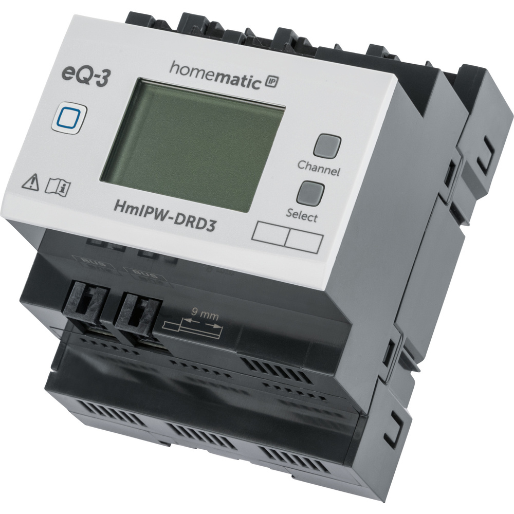 Homematic IP Wired Smart Home Dimmaktor – 3-fach, HmIPW-DRD3