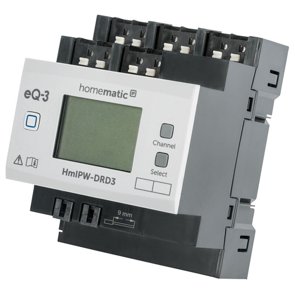 Homematic IP Wired Smart Home 3-fach-Dimmaktor HmIPW-DRD3, VDE zertifiziert