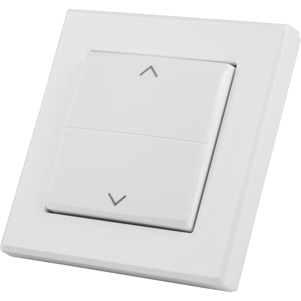 Homematic IP Smart Home Tasterwippe für Markenschalter – mit Pfeilen, HmIP-BRA