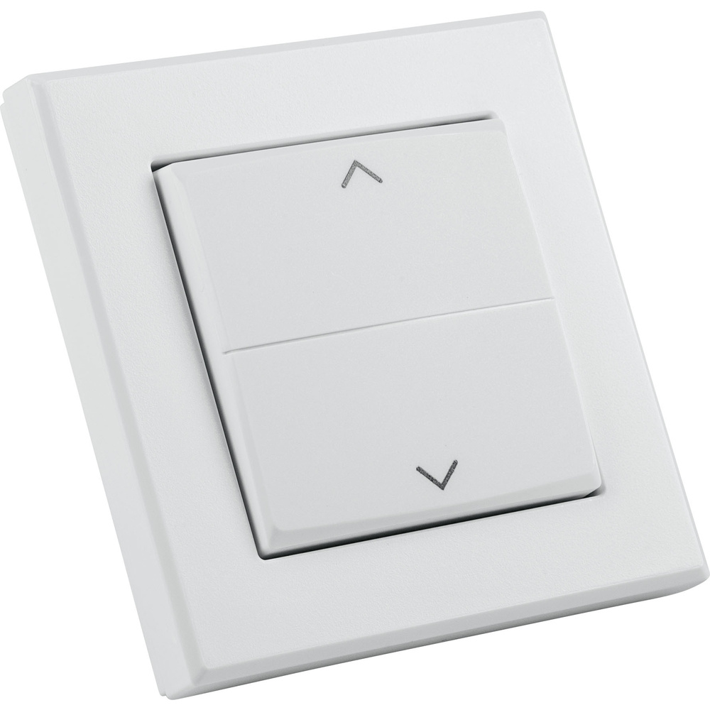 Homematic IP Smart Home Tasterwippe für Markenschalter – mit Pfeilen, HmIP-BRA
