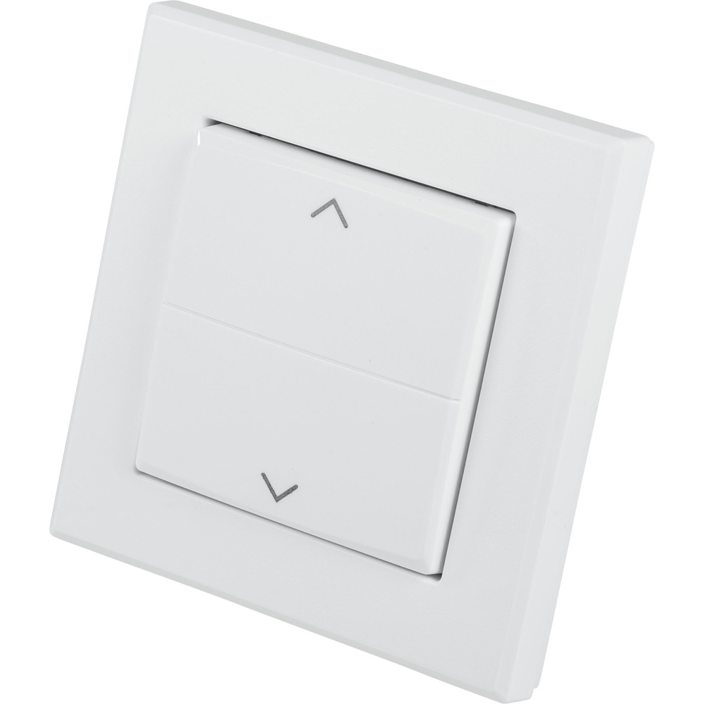 Homematic IP Smart Home Tasterwippe für Markenschalter – mit Pfeilen, HmIP-BRA
