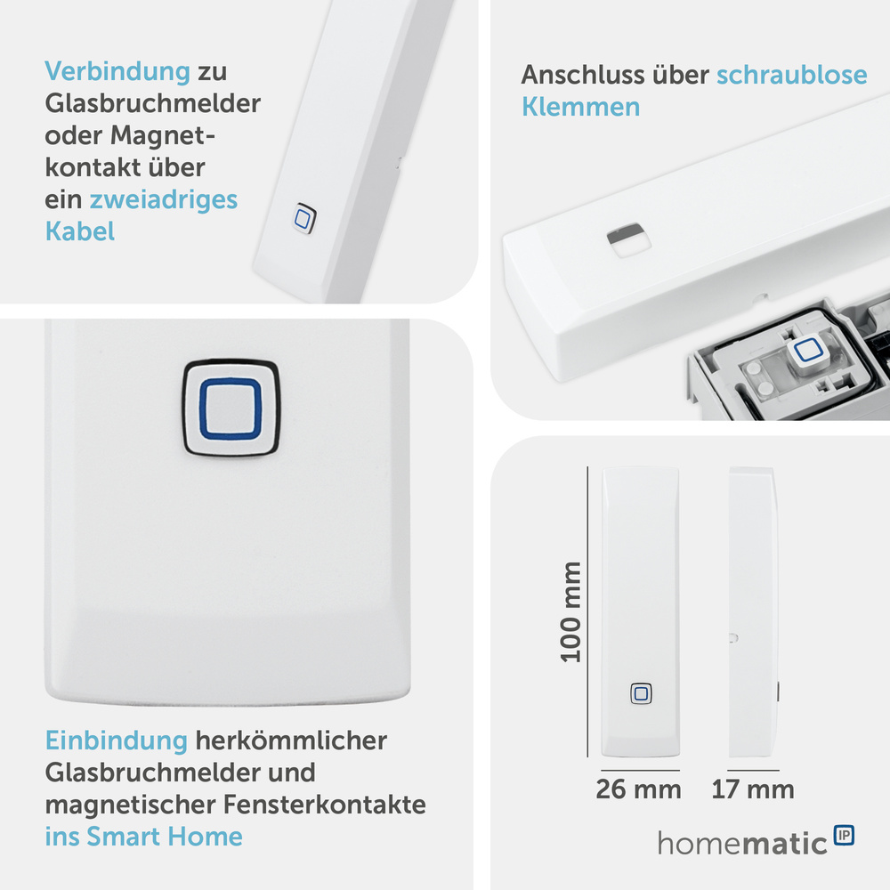 Homematic IP Smart Home Kontakt-Schnittstelle, HmIP-SCI