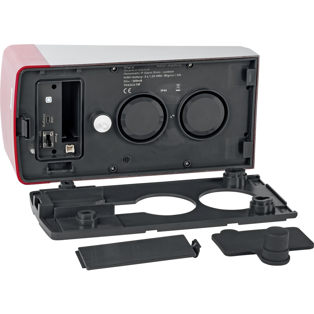 Homematic IP Smart Home Alarmsirene – außen, HmIP-ASIR-O