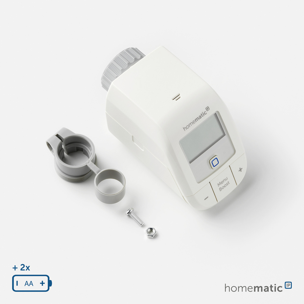 Homematic IP Smart Home Heizkörperthermostat – basic, HmIP-eTRV-B-2