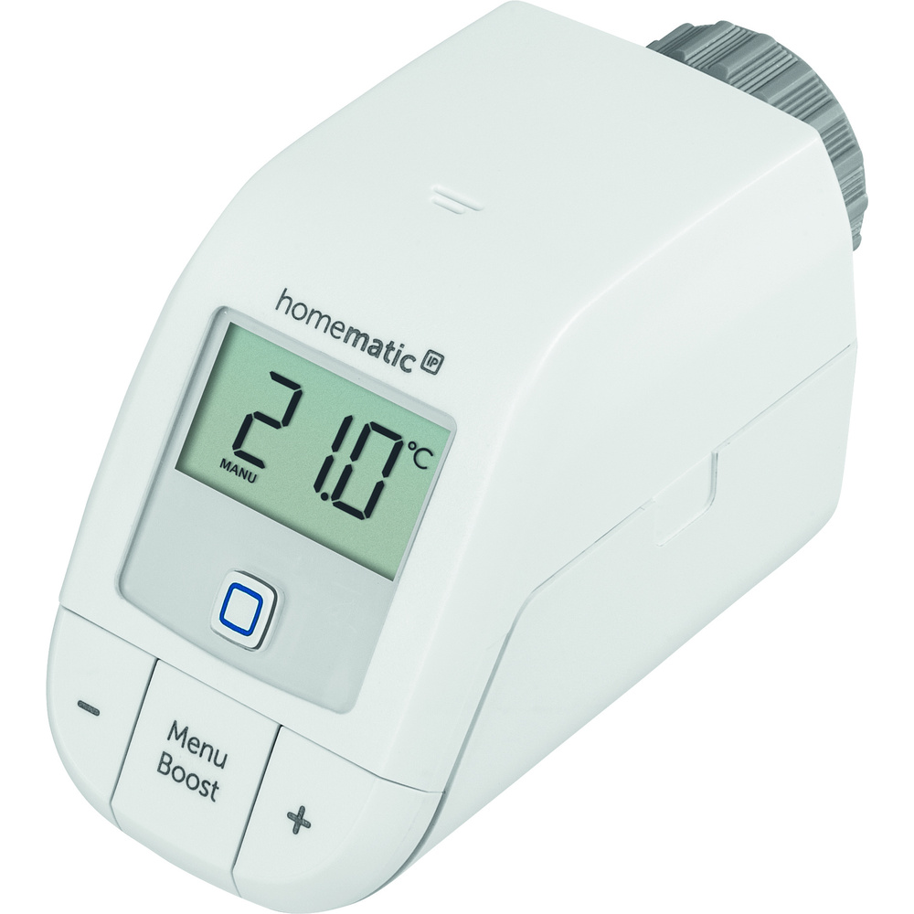Homematic IP Starter Set Heizen mit Access Point, 3x Heizkörperthermostat und Fenster-/Türkontakt