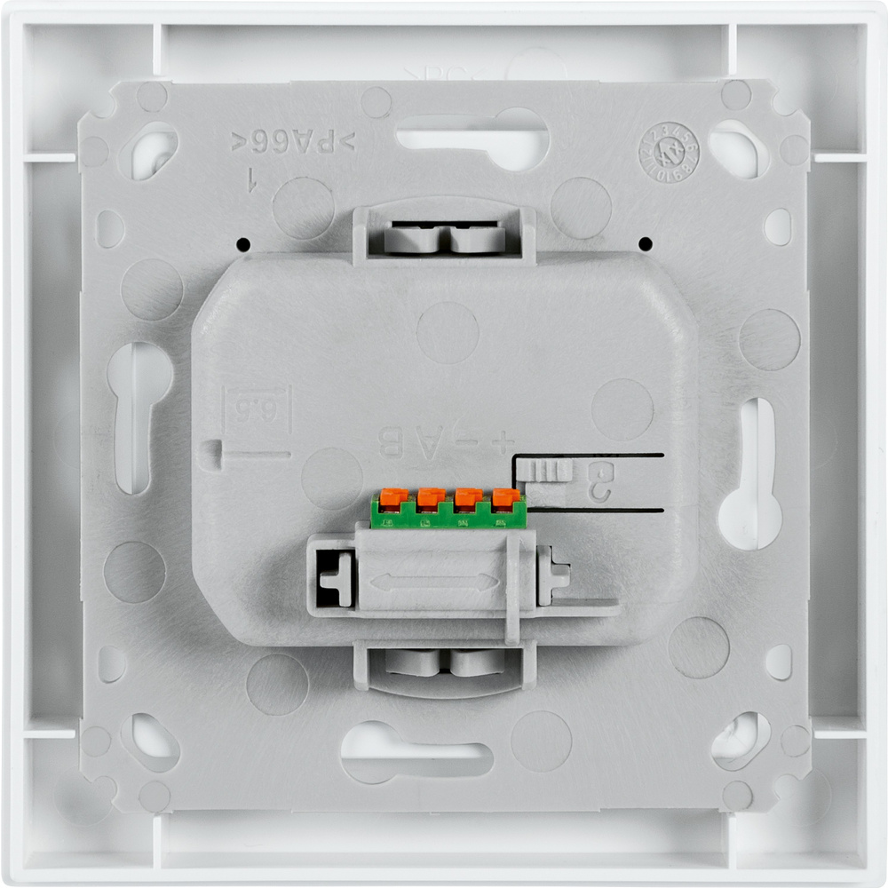 Homematic IP Wired Smart Home Wandthermostat mit Luftfeuchtigkeitssensor, HmIPW-WTH