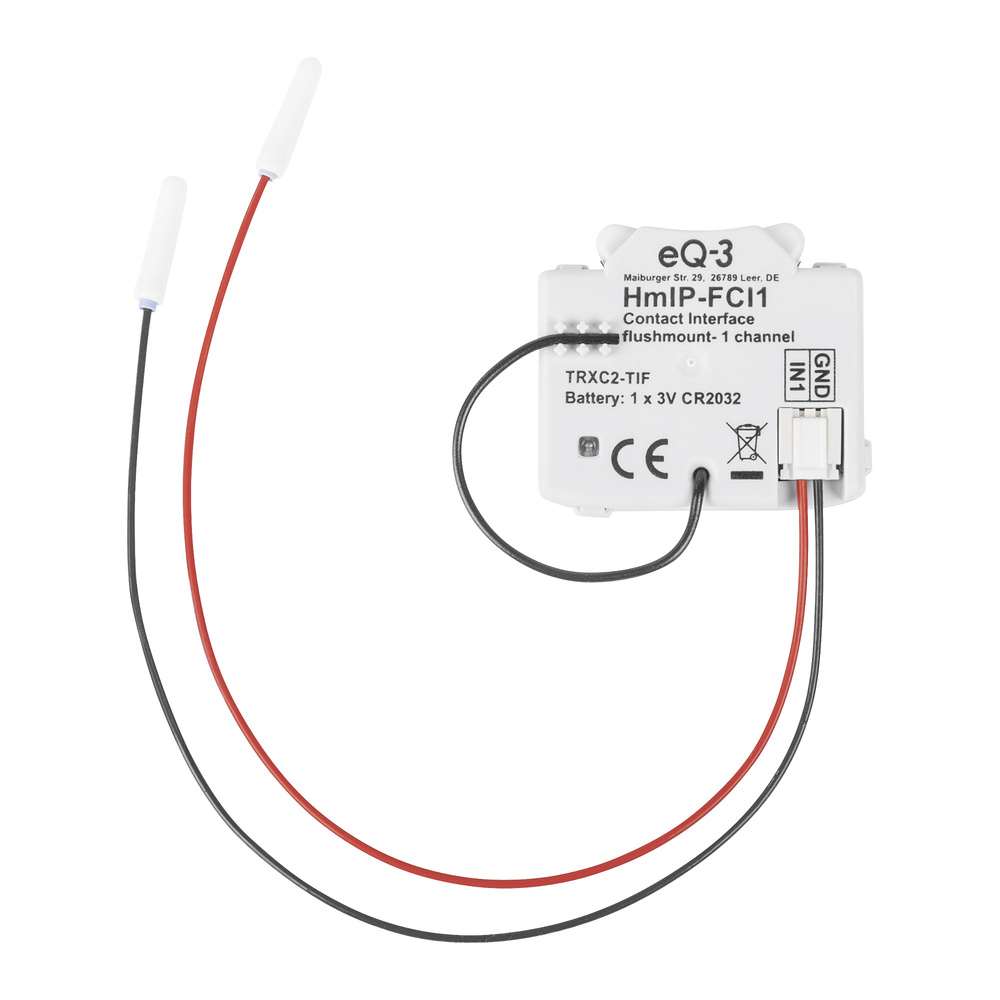 Homematic IP Smart Home Kontakt-Schnittstelle Unterputz – 1-fach, HmIP-FCI1