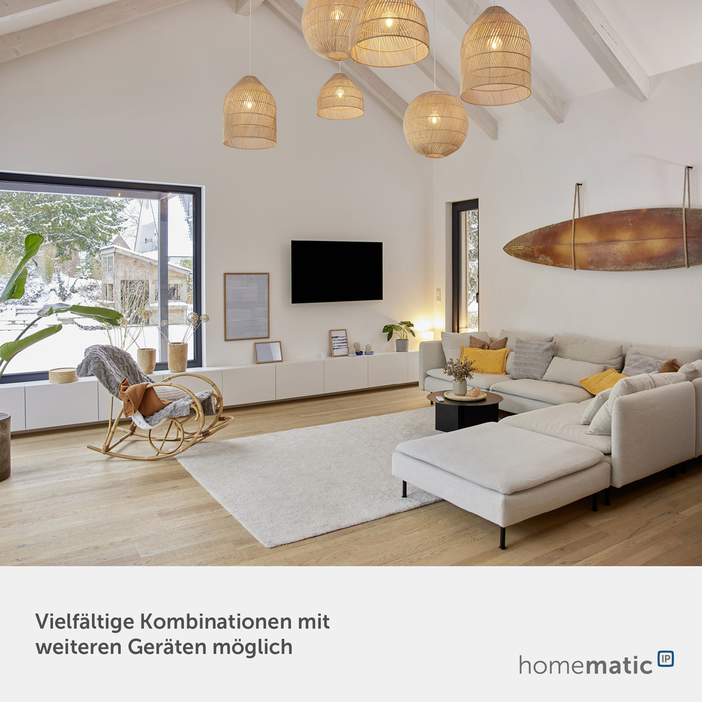 Homematic IP Smart Home Kontakt-Schnittstelle Unterputz – 1-fach, HmIP-FCI1