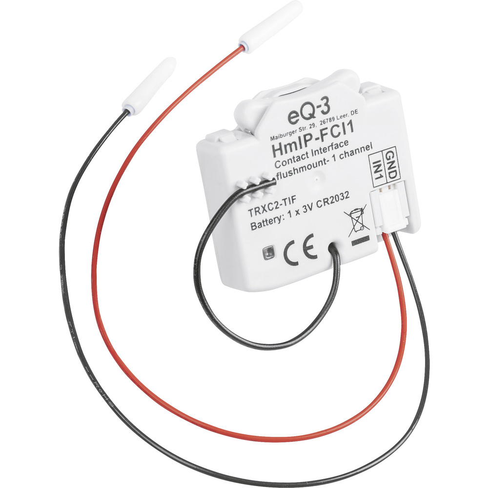 Homematic IP Smart Home Kontakt-Schnittstelle Unterputz – 1-fach, HmIP-FCI1