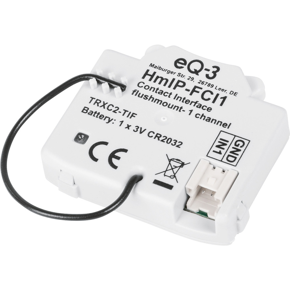 Homematic IP Smart Home Kontakt-Schnittstelle HmIP-FCI1, Unterputz, 1-fach