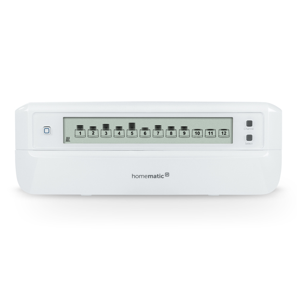 Homematic IP Smart Home Fußbodenheizungscontroller – 12 Kanäle, motorisch, HmIP-FALMOT-C12