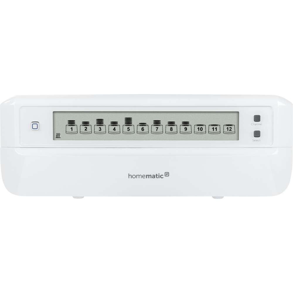 Homematic IP Smart Home Fußbodenheizungscontroller – 12 Kanäle, motorisch, HmIP-FALMOT-C12