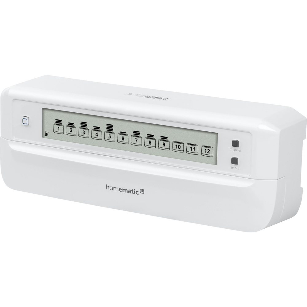 Homematic IP Smart Home Fußbodenheizungscontroller – 12 Kanäle, motorisch, HmIP-FALMOT-C12