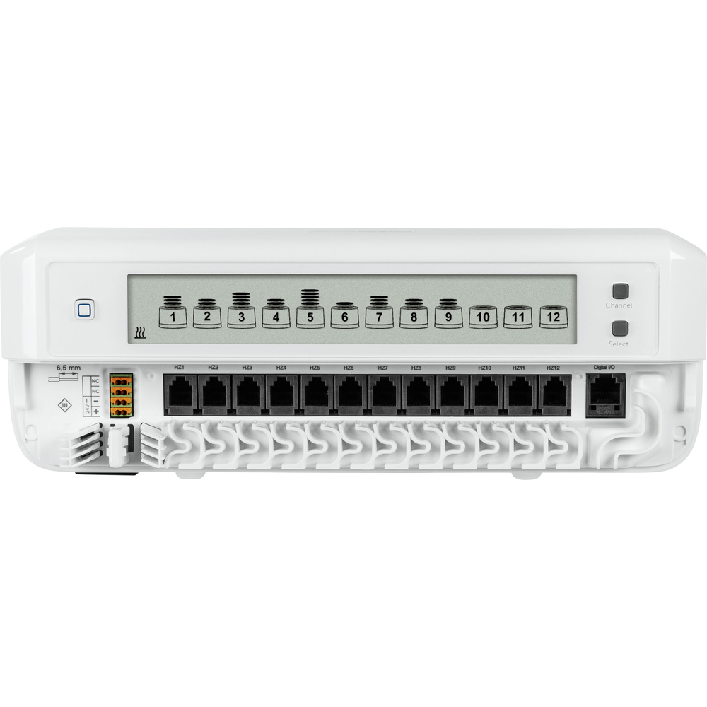 Homematic IP Smart Home Fußbodenheizungscontroller – 12 Kanäle, motorisch, HmIP-FALMOT-C12