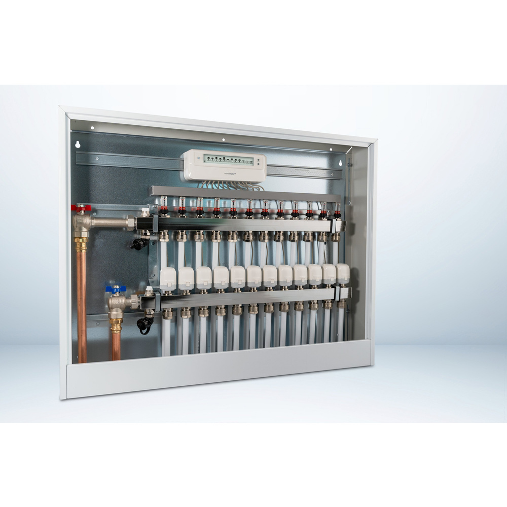 Homematic IP Smart Home Fußbodenheizungscontroller – 12 Kanäle, motorisch, HmIP-FALMOT-C12