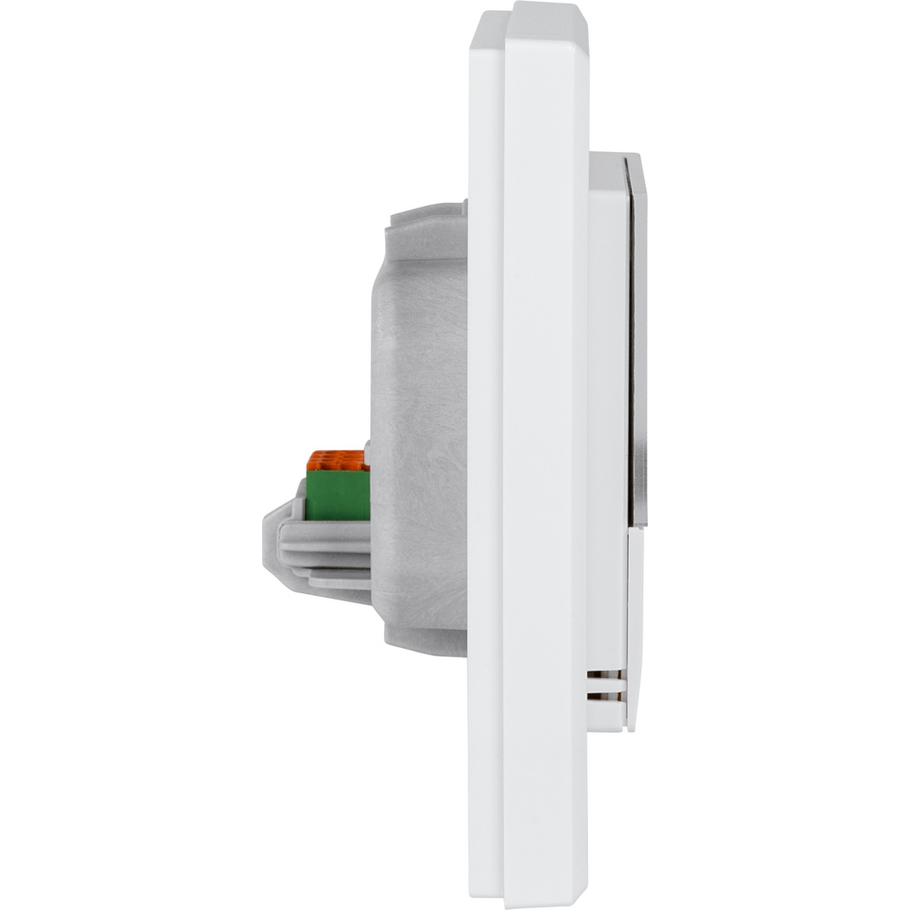 Homematic IP Wired Smart Home Temperatur- und Luftfeuchtigkeitssensor mit Display – innen, HmIPW-STHD