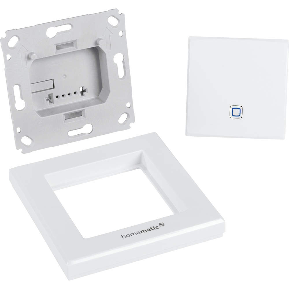 Homematic IP Wired Smart Home Temperatur- und Luftfeuchtigkeitssensor HmIPW-STH – innen