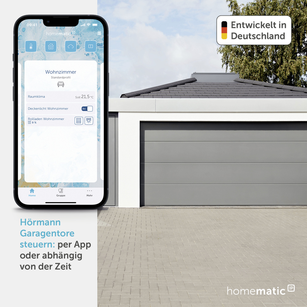 Homematic IP Smart Home Modul für Hörmann-Antriebe, HmIP-MOD-HO