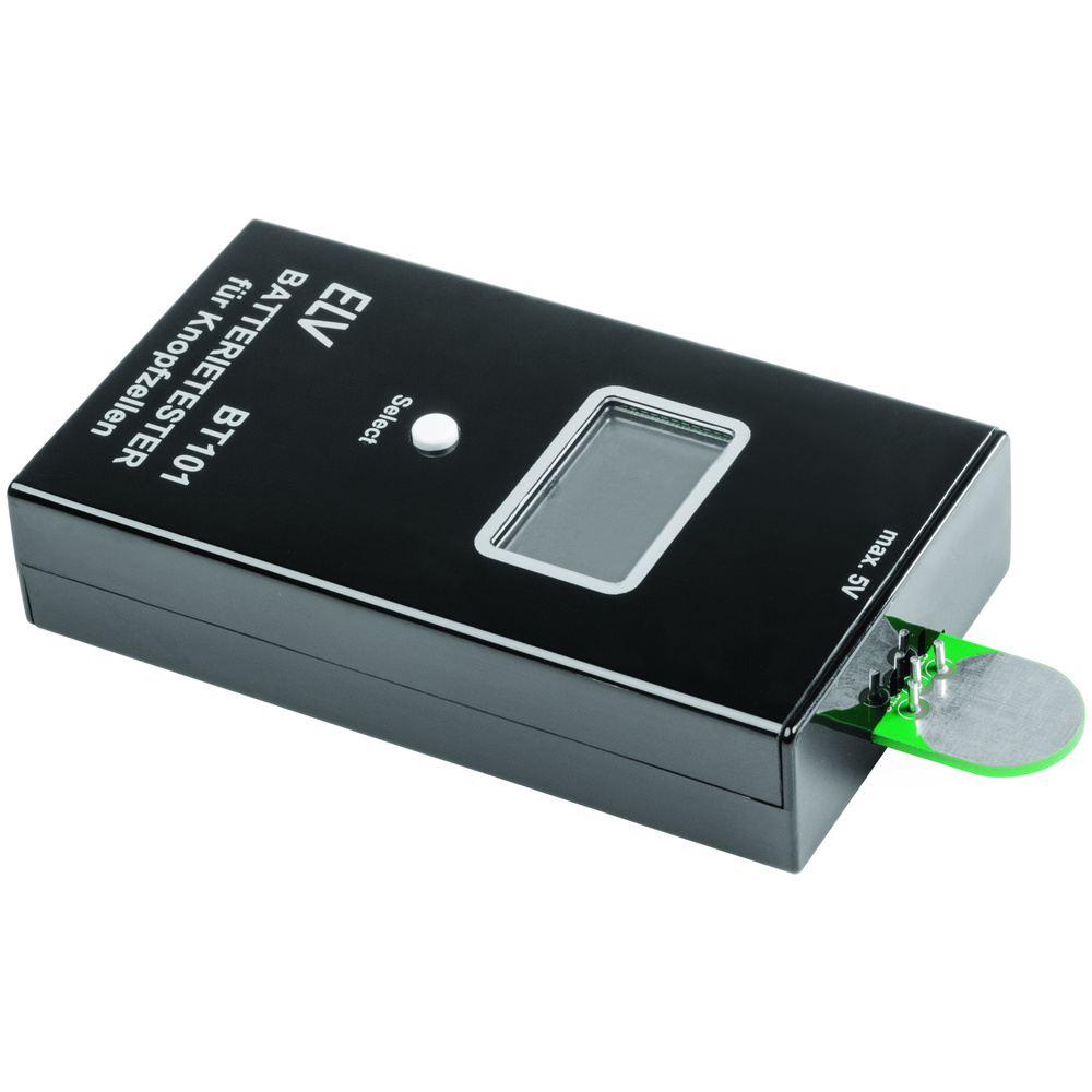 ELV Bausatz Batterietester für Knopfzellen BT101