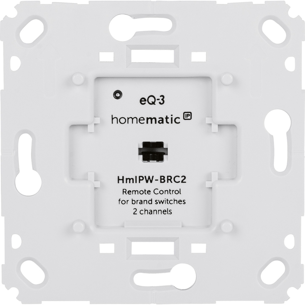 ELV Bausatz Homematic IP Wired 2-Kanal-Wandtaster für Markenschalter HmIPW-BRC2