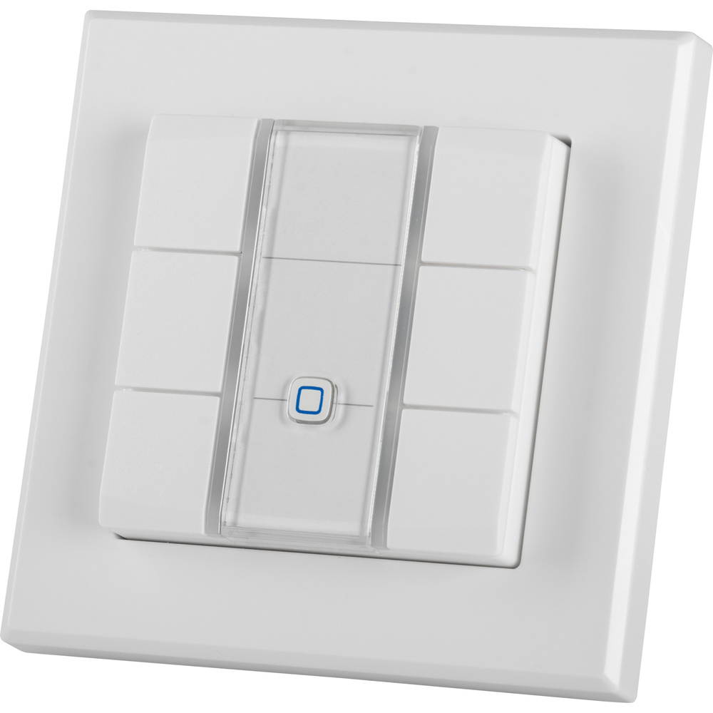 Homematic IP Wired Smart Home Wandtaster – 6-fach, HmIPW-WRC6