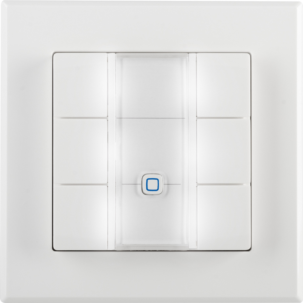 Homematic IP Wired Smart Home Wandtaster – 6-fach, HmIPW-WRC6