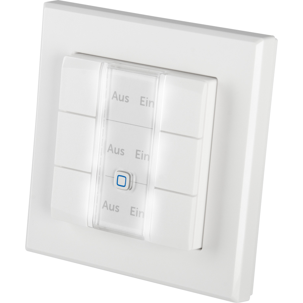 Homematic IP Wired Smart Home Wandtaster – 6-fach, HmIPW-WRC6