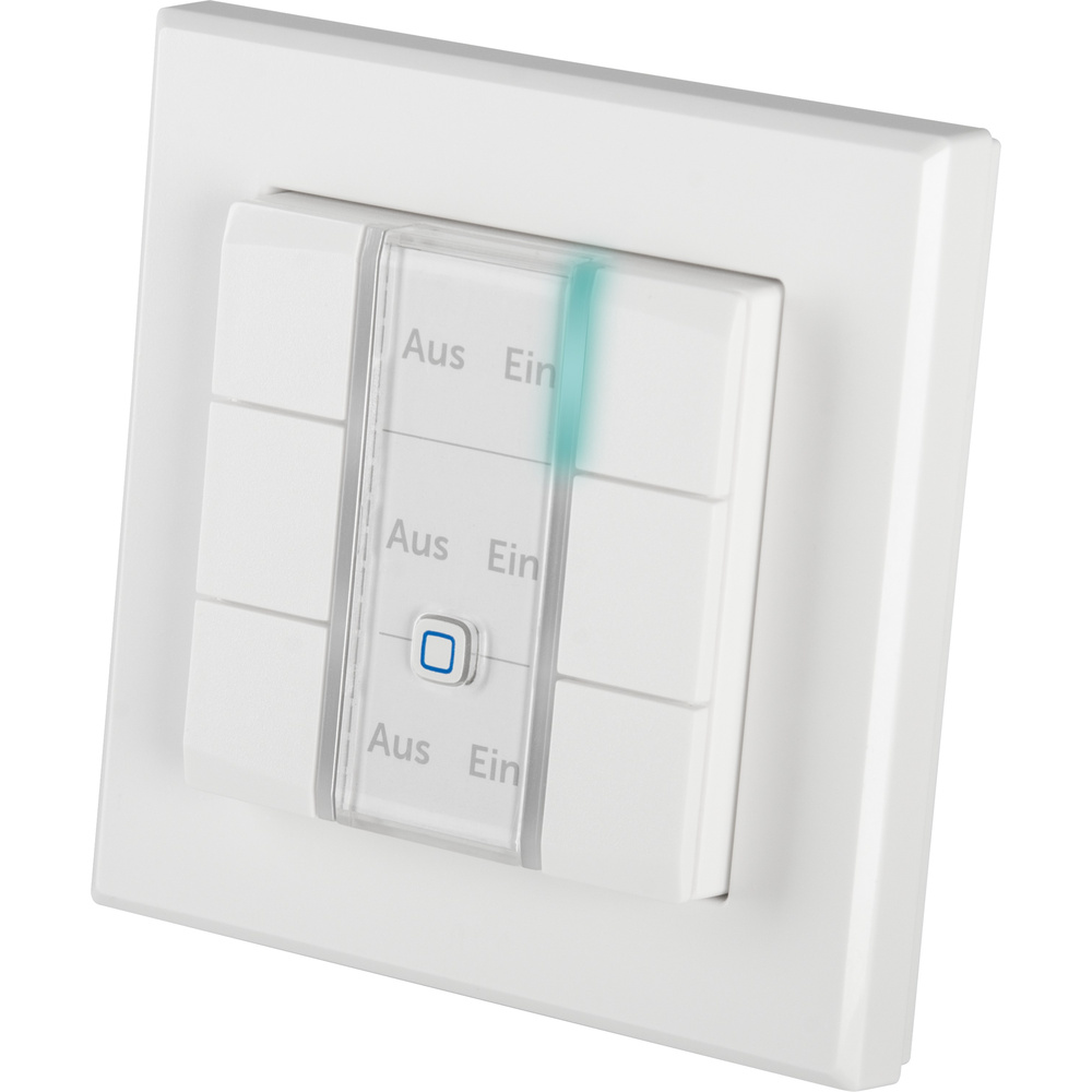 Homematic IP Wired Smart Home Wandtaster – 6-fach, HmIPW-WRC6