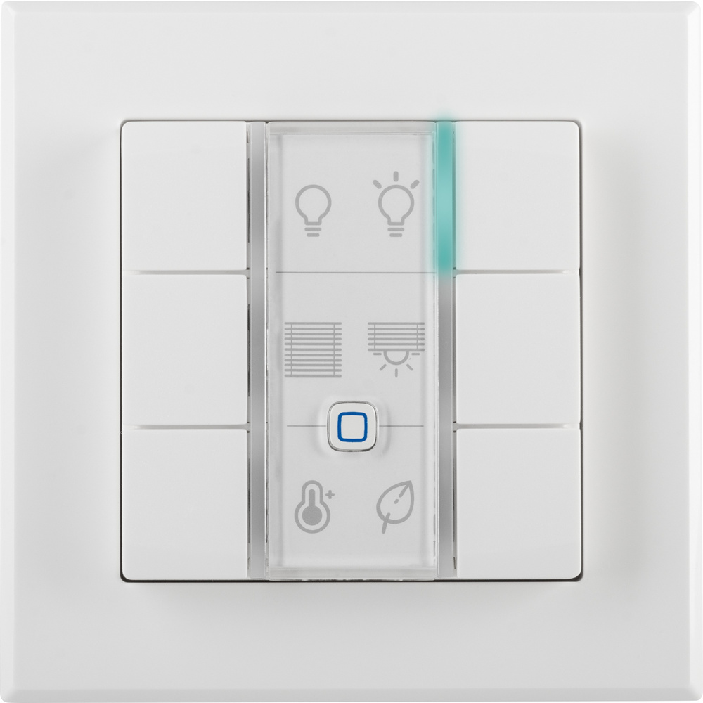 Homematic IP Wired Smart Home Wandtaster – 6-fach, HmIPW-WRC6