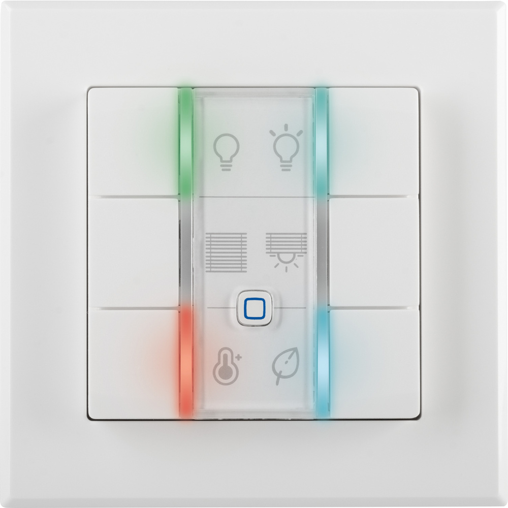 Homematic IP Wired Smart Home Wandtaster – 6-fach, HmIPW-WRC6
