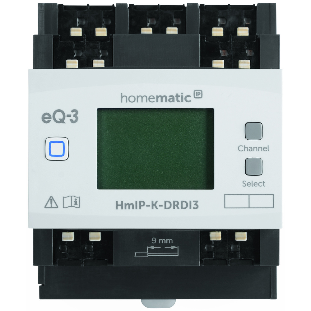 ELV Bausatz Homematic IP 3-fach-Funk-Dimmaktor für Hutschienenmontage HmIP-K-DRDI3