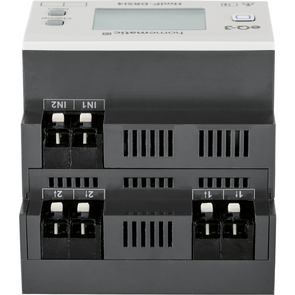 Homematic IP Smart Home Schaltaktor für Hutschienenmontage – 4-fach, HmIP-DRSI4