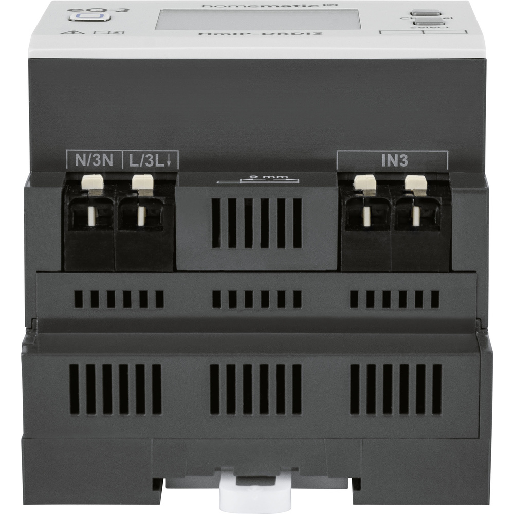 Homematic IP Smart Home Dimmaktor für Hutschienenmontage – 3-fach, HmIP-DRDI3