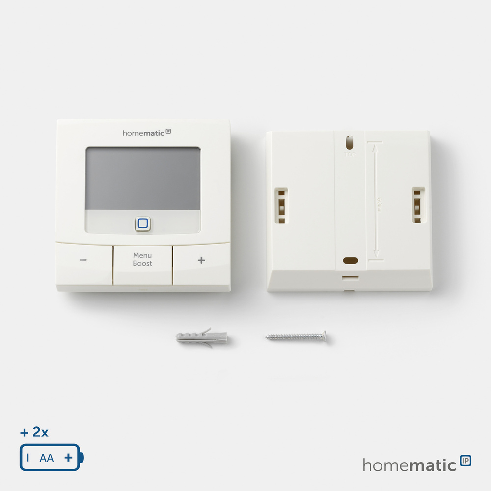 Homematic IP Smart Home Wandthermostat – basic, HmIP-WTH-B-2