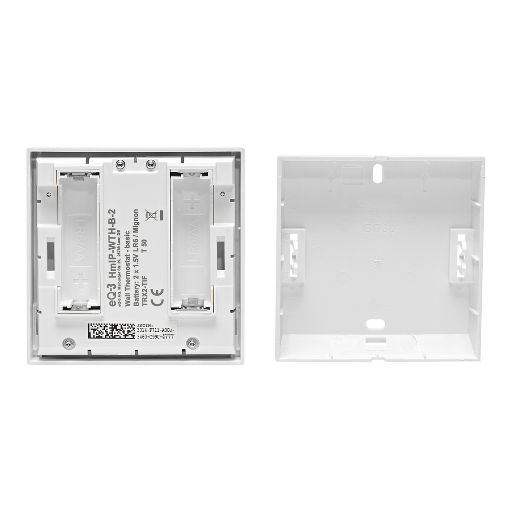 Homematic IP Smart Home Wandthermostat – basic, HmIP-WTH-B-2