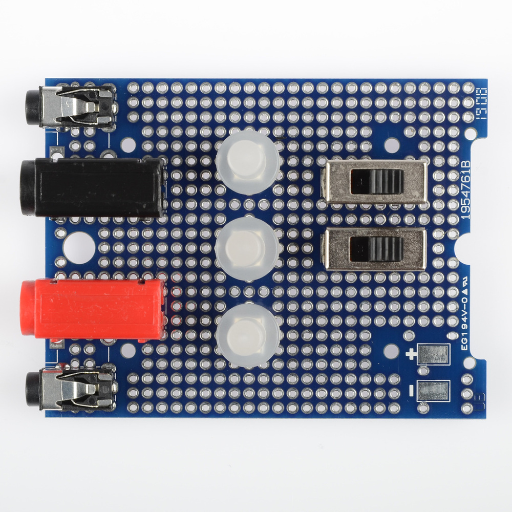 ELV Lochrasterplatine (Unibox1-PCB1) für Gehäuse UniBox1