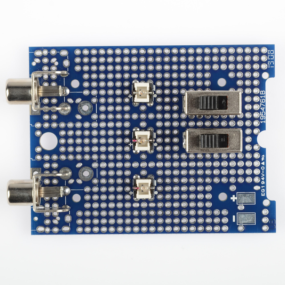 ELV Lochrasterplatine (Unibox1-PCB1) für Gehäuse UniBox1