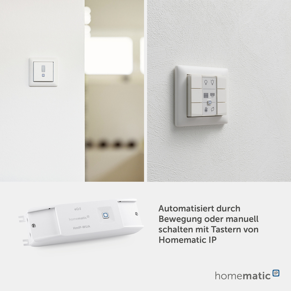 Homematic IP Smart Home Universalaktor – 0-10 V, HmIP-WUA