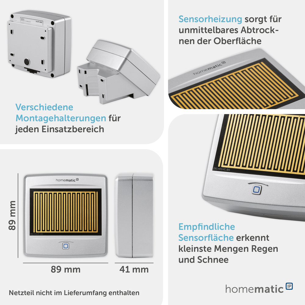 Homematic IP Smart Home Regensensor, HmIP-SRD