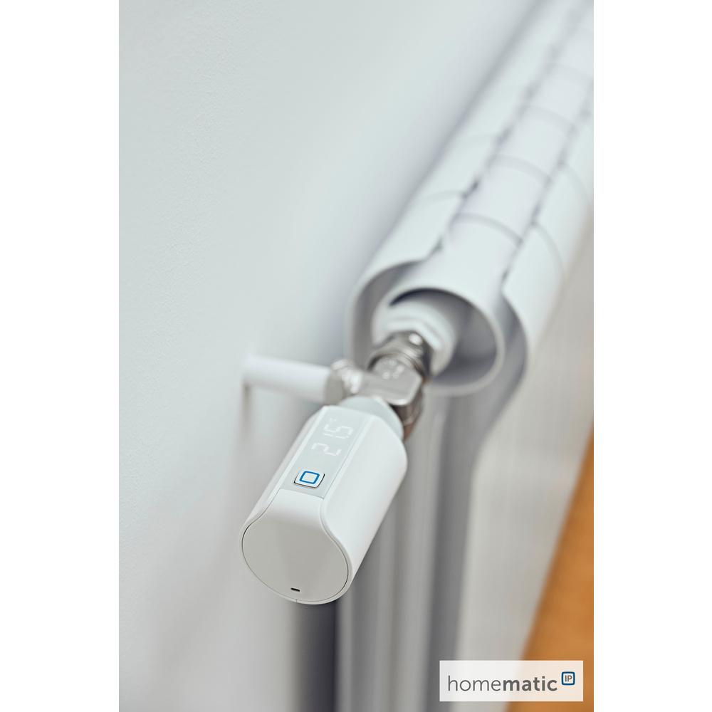 Homematic IP Smart Home Heizkörperthermostat Evo, HmIP-eTRV-E, weiß