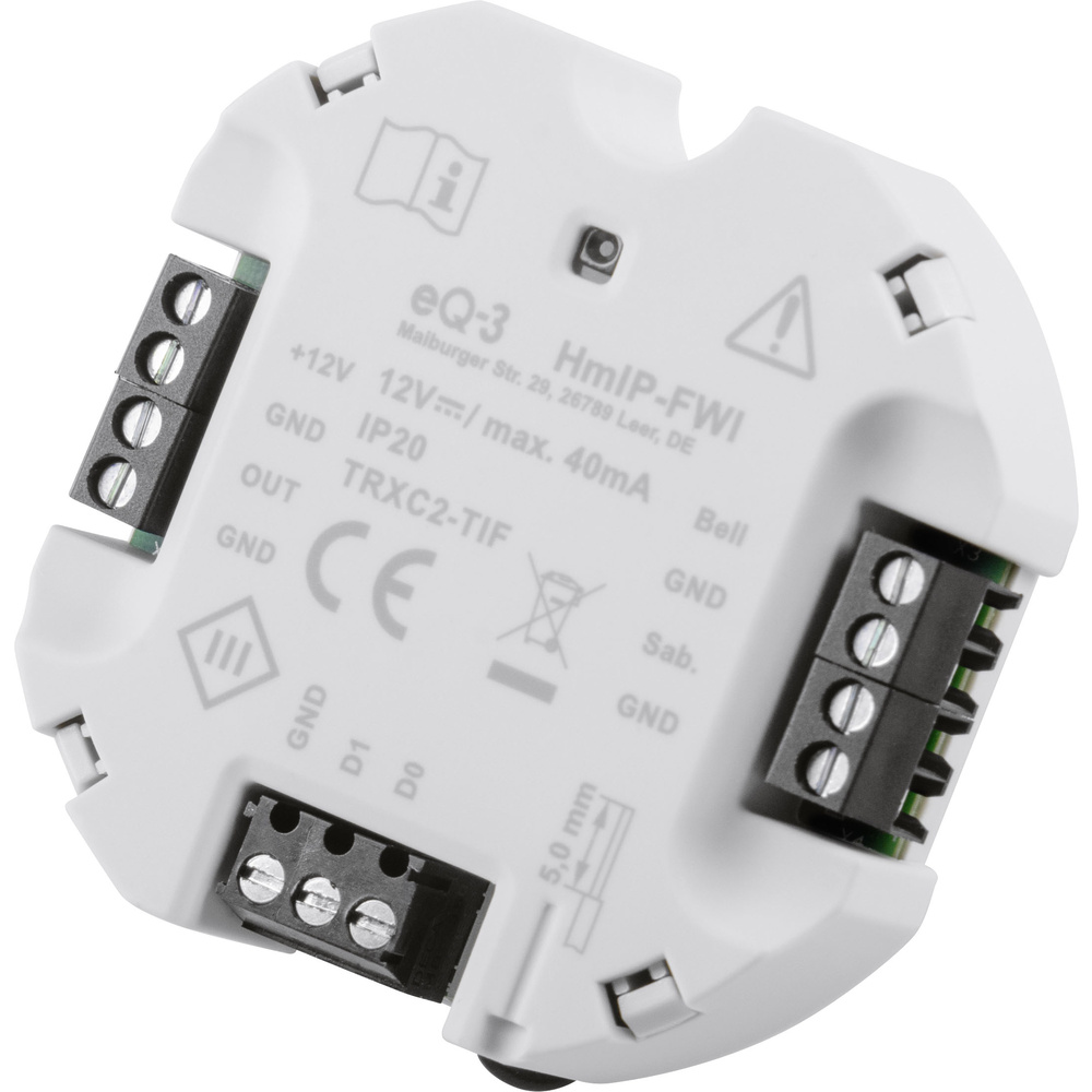Homematic IP Smart Home Wiegand-Schnittstelle, HmIP-FWI