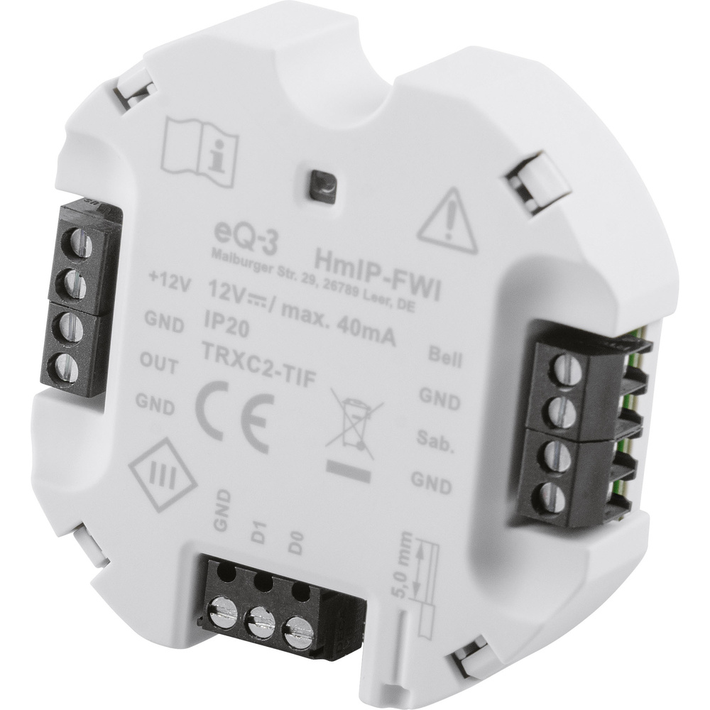 Homematic IP Smart Home Wiegand-Schnittstelle, HmIP-FWI